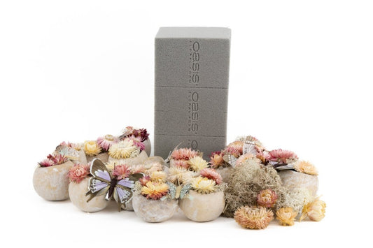 20 bel cups feestelijk verwerkt - bloemschikmaterialen.com