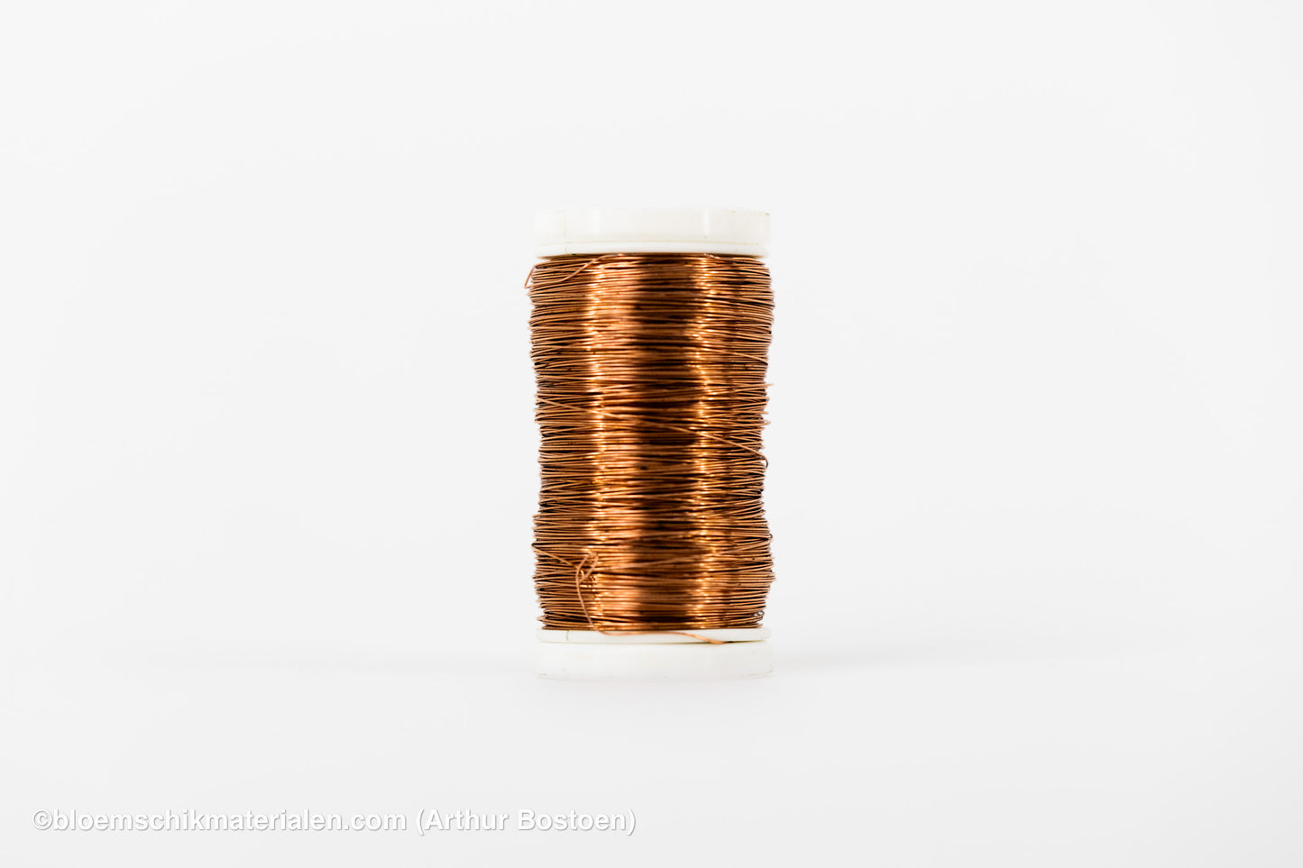 WIKKELDRAAD KOPER OP SPOEL (0.30mm dikte, +/-160M lang)