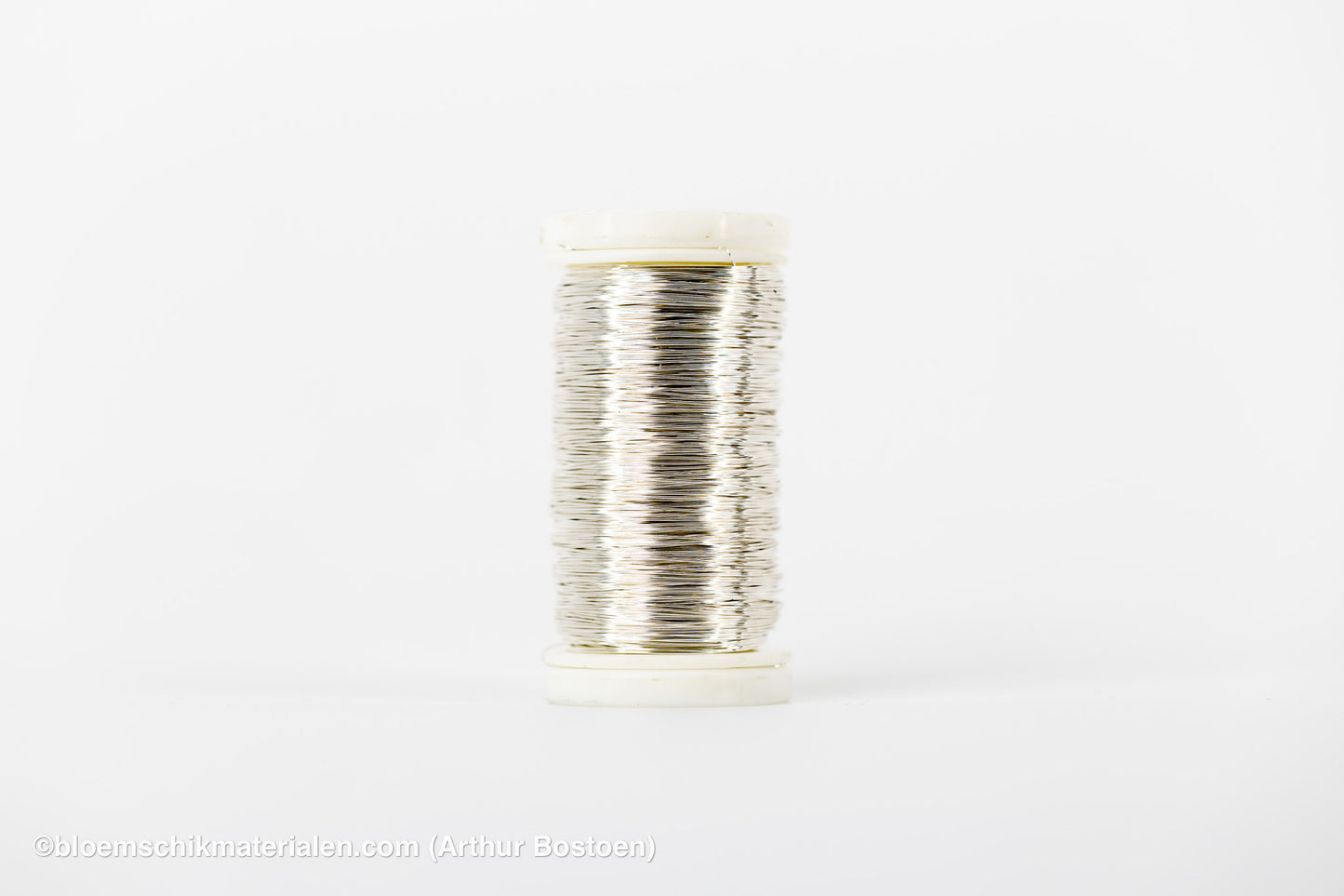 WIKKELDRAAD ZILVER OP SPOEL (0.30mm dikte, +/-160M lang)