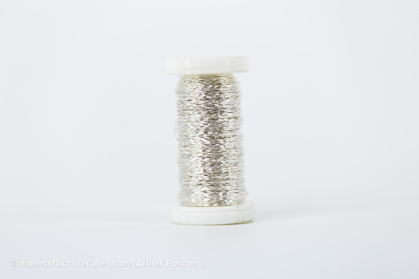 BOUILLON-EFFECT DRAAD ZILVER (0.30mm dikte, +/-70M lang)
