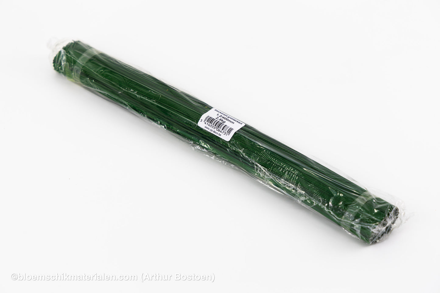 STEEKDRAAD GROENGELAKT 1.2X400mm (2,5KG)