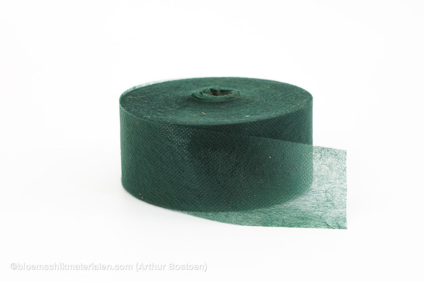 WIKKELBAND GROEN VLIES 6CM BREEDTE (100m lang)