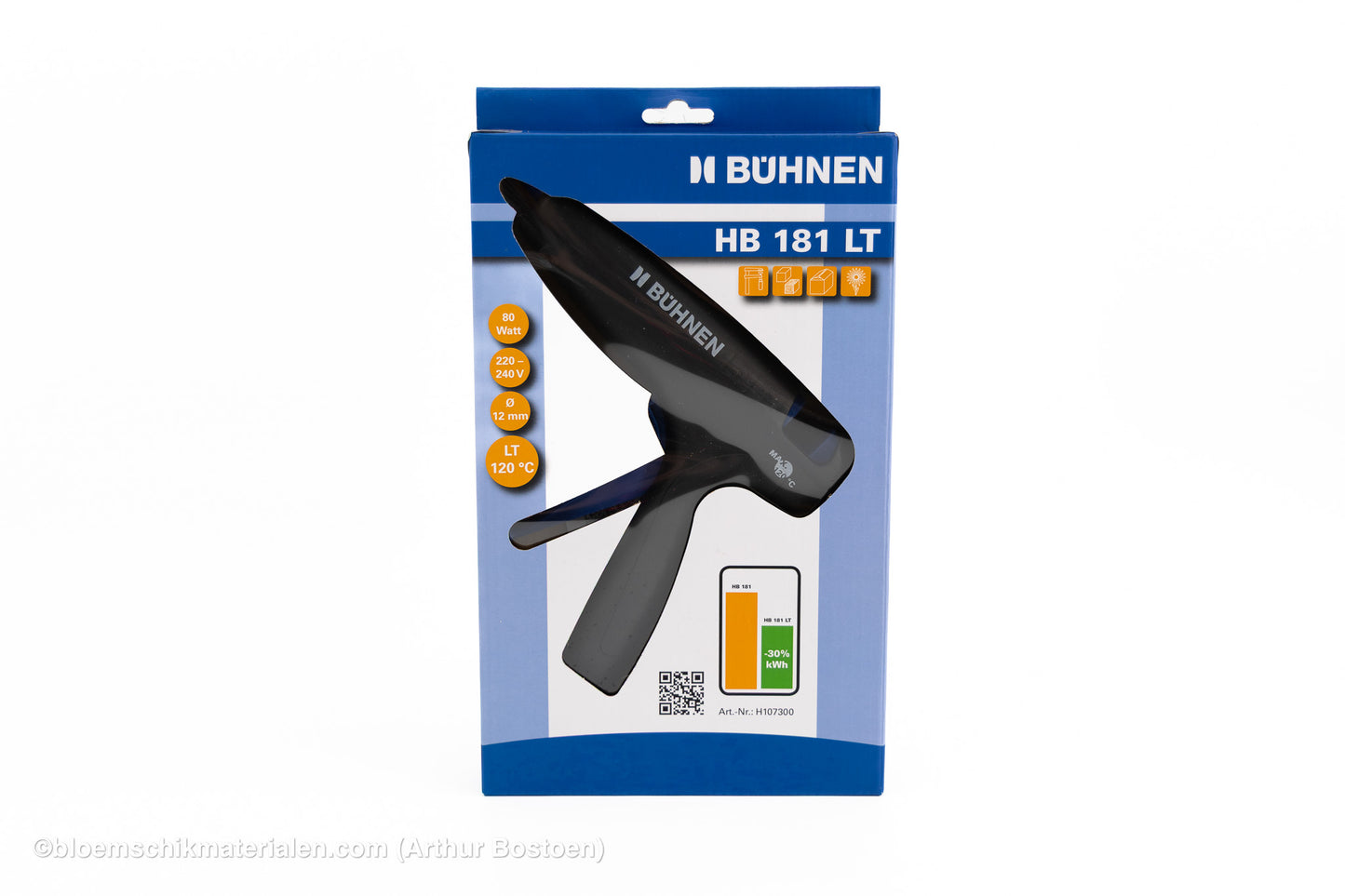 LIJMPISTOOL BUHNEN 80W LAGE TEMPERATUUR