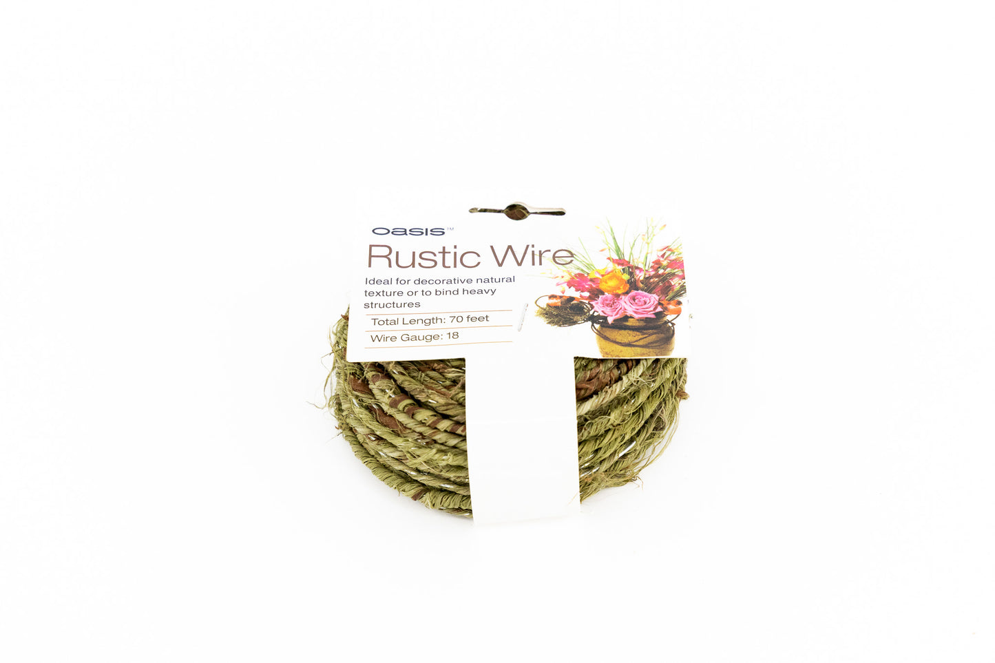 RUSTIC WIRE GREEN 21M