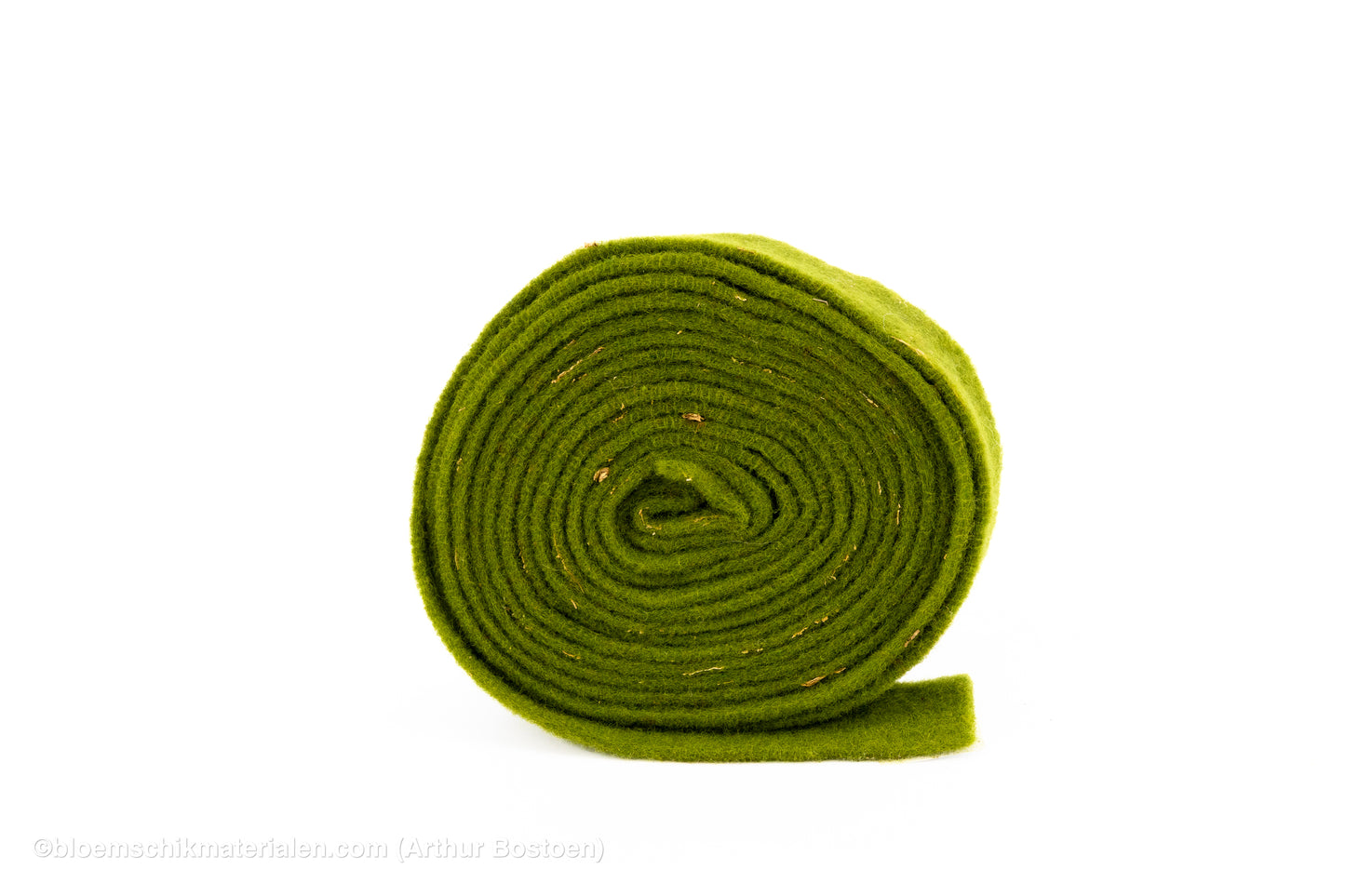 WOL VILT 7.5CM +/-5M MOSGROEN
