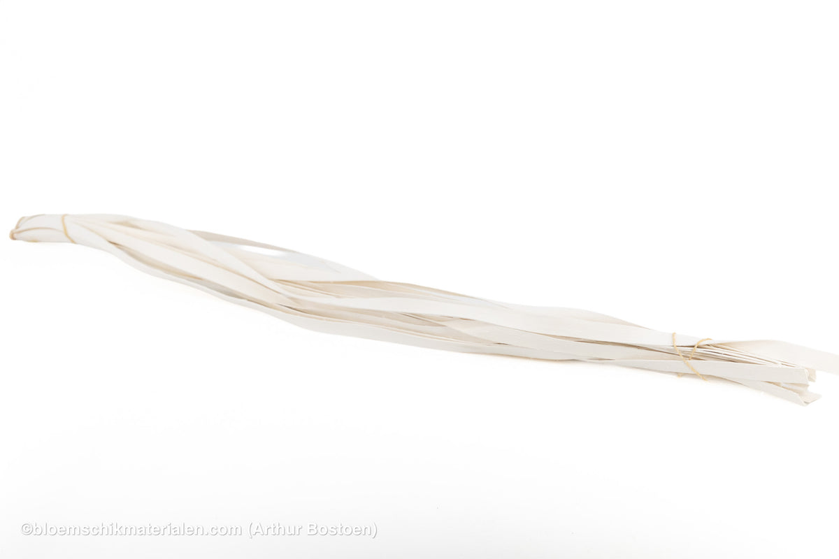 WOOD STRIPS WHITE WASH 80/2CM +/-500GR