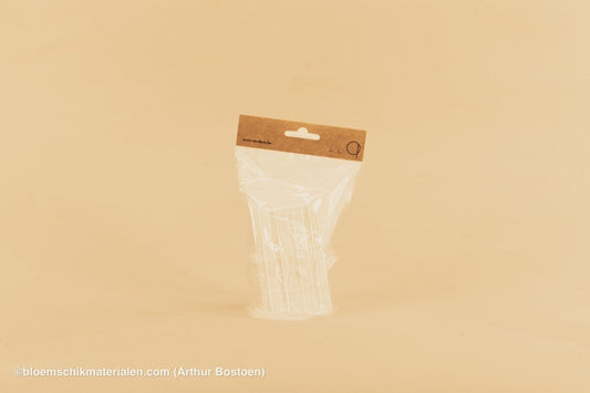 ACRYL BUISJES 16X100MM 10ST - bloemschikmaterialen.com