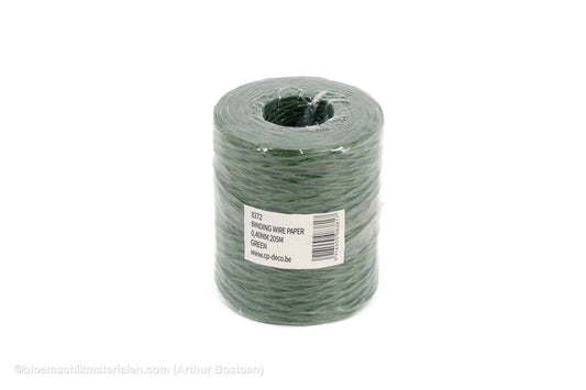 BINDWIRE 205M FROSTED GREEN - bloemschikmaterialen.com