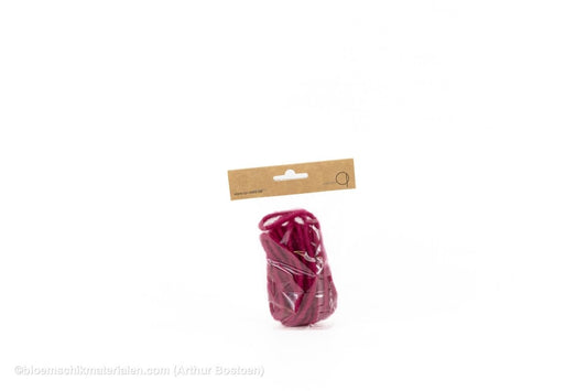 DUNNE WOLDRAAD FUCHSIA (DOCHTFADEN) +/ - 5M - bloemschikmaterialen.com