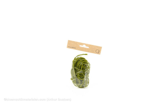 DUNNE WOLDRAAD MOSGROEN (DOCHTFADEN) +/ - 5M - bloemschikmaterialen.com