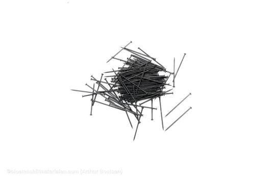 ETALAGESPELDEN 32MM ZWART +/ - 500GR - bloemschikmaterialen.com