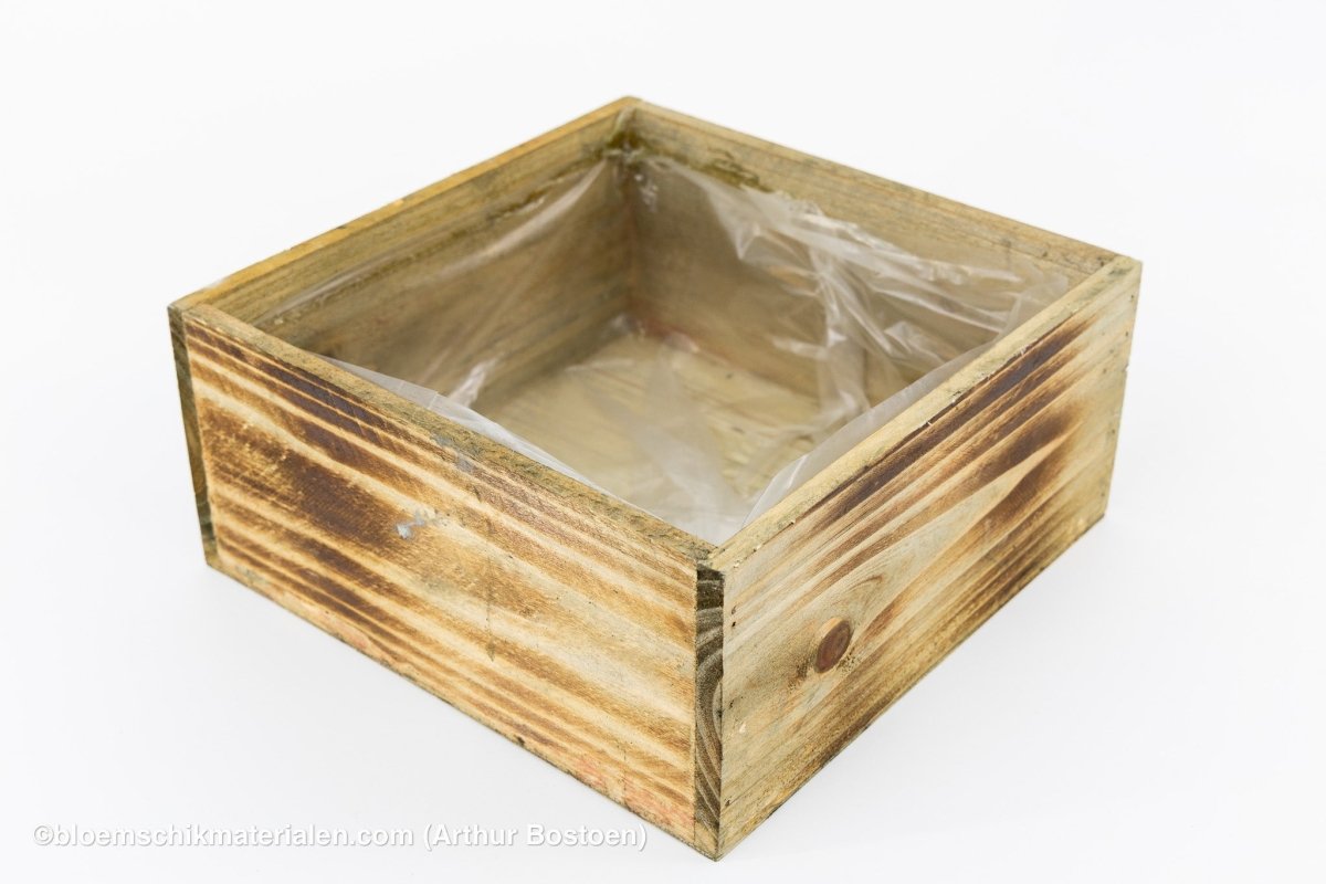 HOUTEN BAKJE SET 3ST 12/12/9 16/16/9 21/21/9.5 - bloemschikmaterialen.com