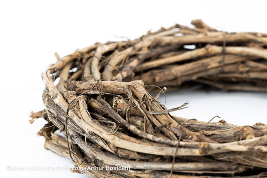 KRANS DRUIVENHOUT NATUREL 40CM (dikke ranken) - bloemschikmaterialen.com
