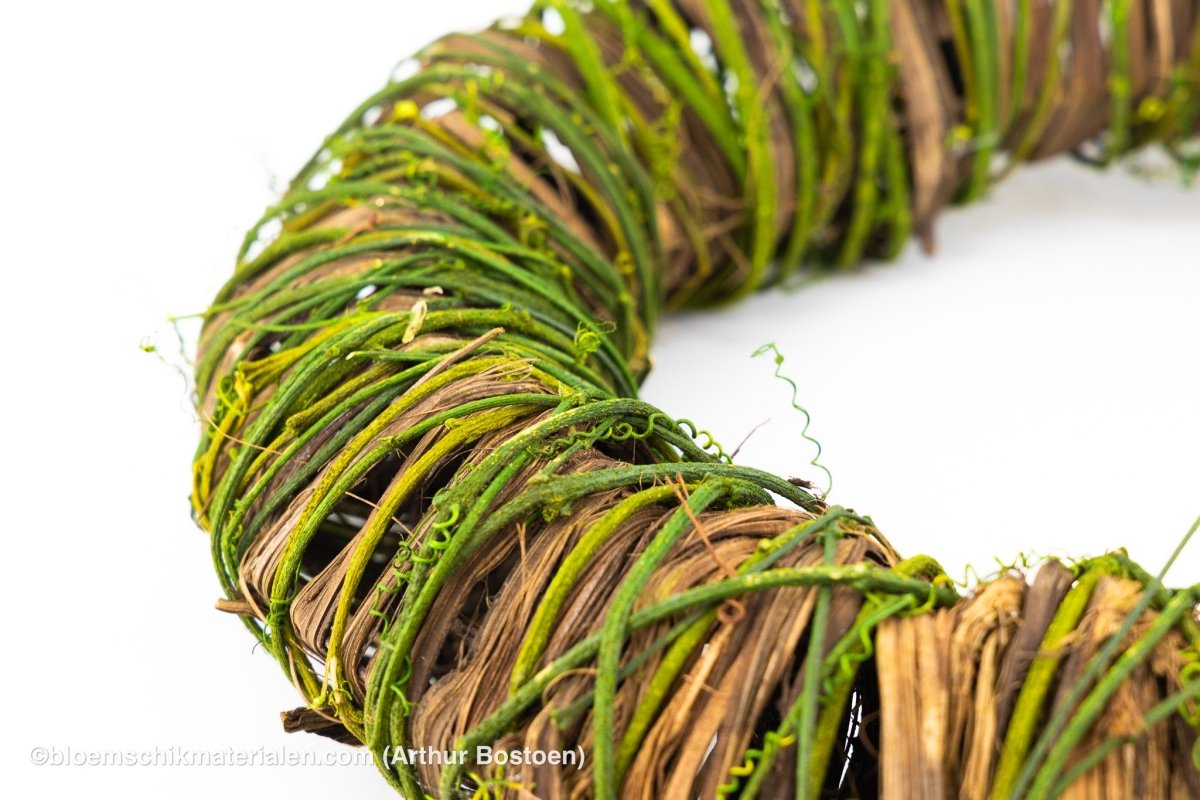 KRANS TWIJGEN NATUREL 50CM - bloemschikmaterialen.com