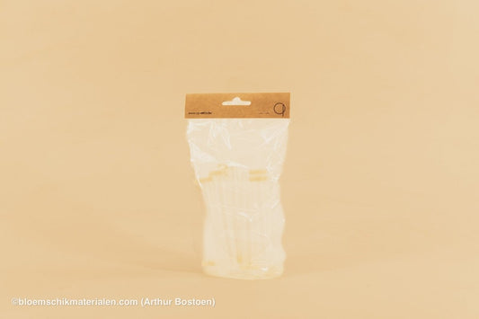 PLASTIC BUISJE 16CC 11X1,7CM 10ST (BLOEMFLESJE/PIPET) - bloemschikmaterialen.com