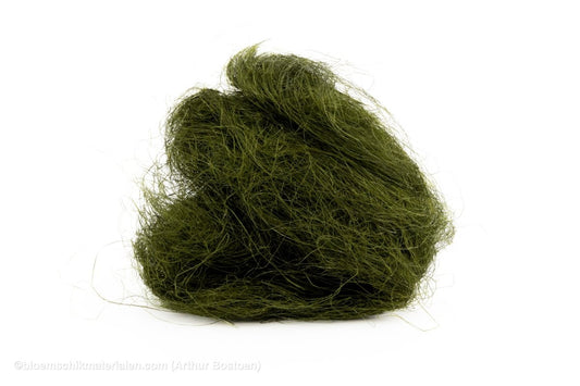 SISAL MOSGROEN +/ - 20GR - bloemschikmaterialen.com