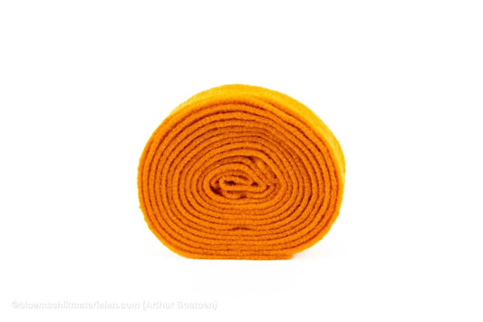 WOL VILT 7.5CM +/-5M ORANJE - bloemschikmaterialen.com