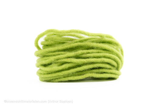 DUNNE WOLDRAAD GROEN (DOCHTFADEN) +/-5M