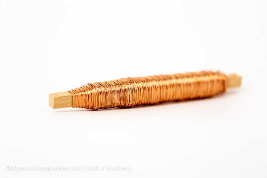 WIKKELDRAAD KOPER OP STOK (0.50mm dikte, 50M lang)