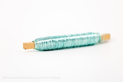 WIKKELDRAAD IJSBLAUW OP STOK (0.50mm dikte, 50M lang)