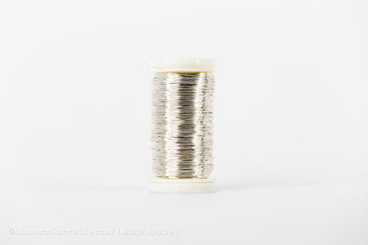 WIKKELDRAAD ZILVER OP SPOEL (0.30mm dikte, +/-160M lang)