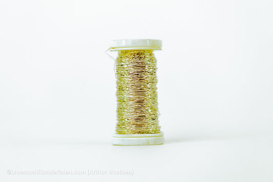 BOUILLON-EFFECT DRAAD GOUD (0.30mm dikte, +/-70M lang)