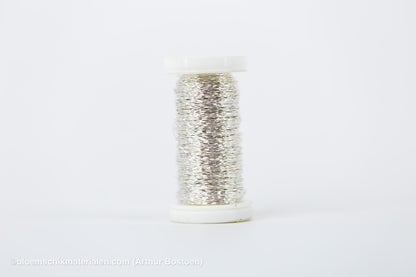 BOUILLON-EFFECT DRAAD ZILVER (0.30mm dikte, +/-70M lang)