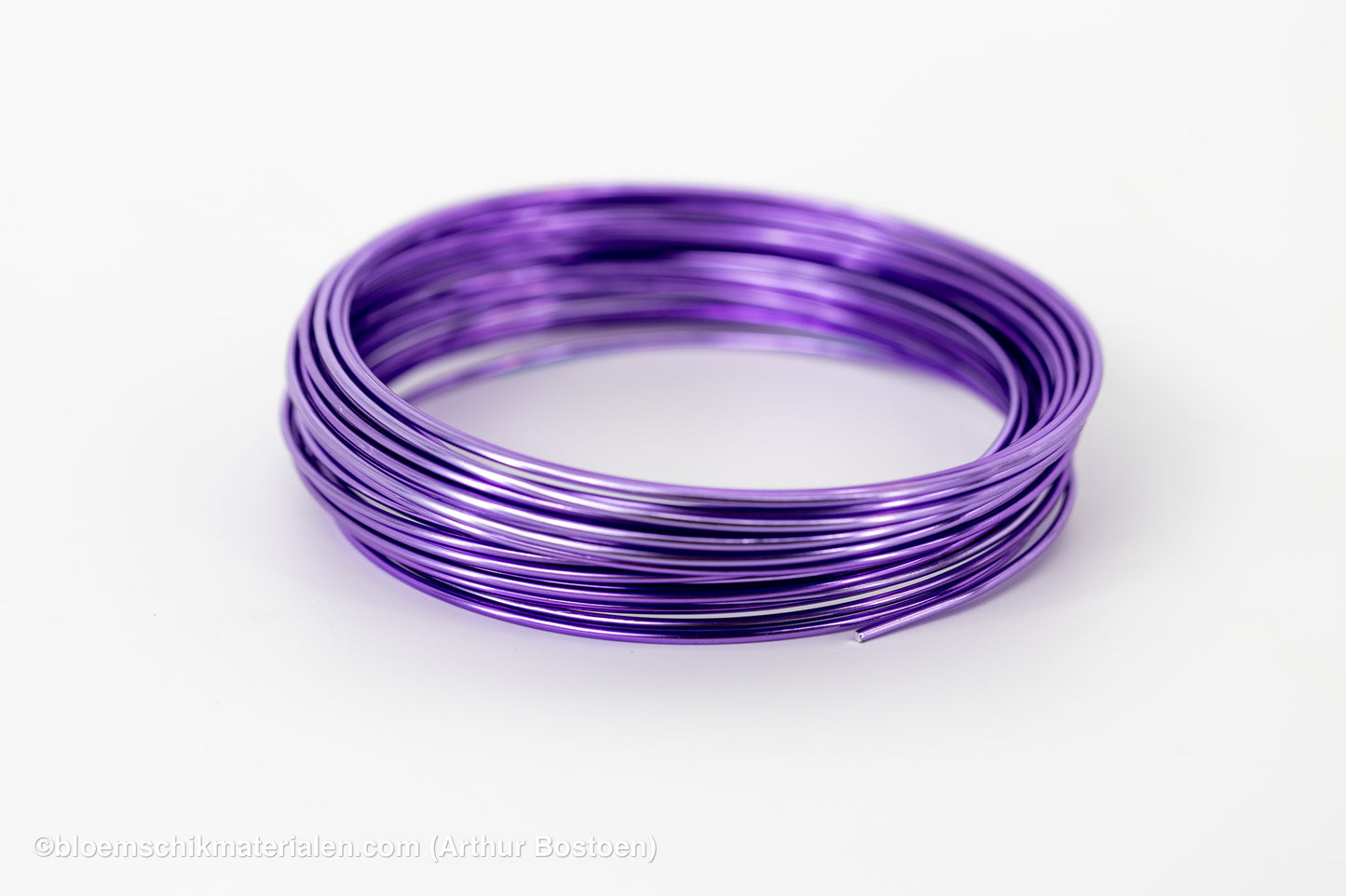 ALUMINIUMDRAAD LILA PASTEL (2mm dikte, +/-12M lang)