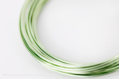 ALUMINIUMDRAAD MUNTGROEN (2mm dikte, +/-12M lang)