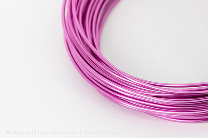 ALUMINIUMDRAAD PASTEL ROOS (2mm dikte, +/-12M lang)
