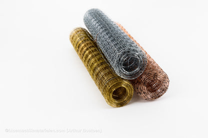 NET ZILVER (35cm breed +/-5M lang)