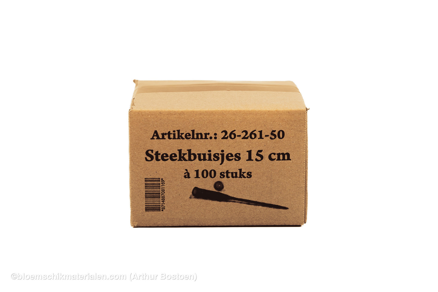 STEEKBUIS PLASTIC 100ST (15CM)