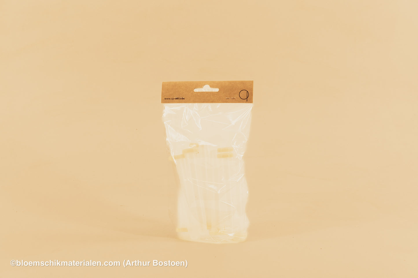 PLASTIC BUISJE 16CC 11X1,7CM 10ST (BLOEMFLESJE/PIPET)
