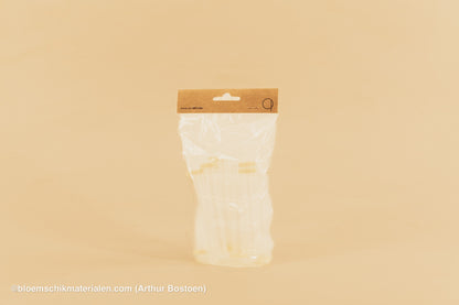 PLASTIC BUISJE 16CC 11X1,7CM 10ST (BLOEMFLESJE/PIPET)