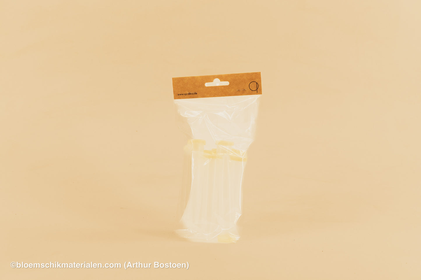 PLASTIC BUISJE 24CC 11X2CM 10ST (BLOEMFLESJE/PIPET)