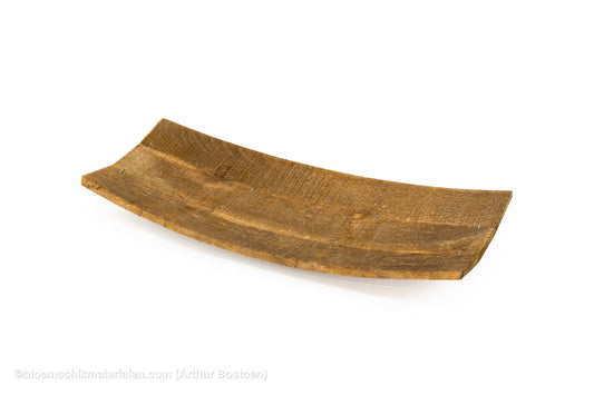 SCHAAL HOUT GEBOGEN BRUIN 43X19X7CM