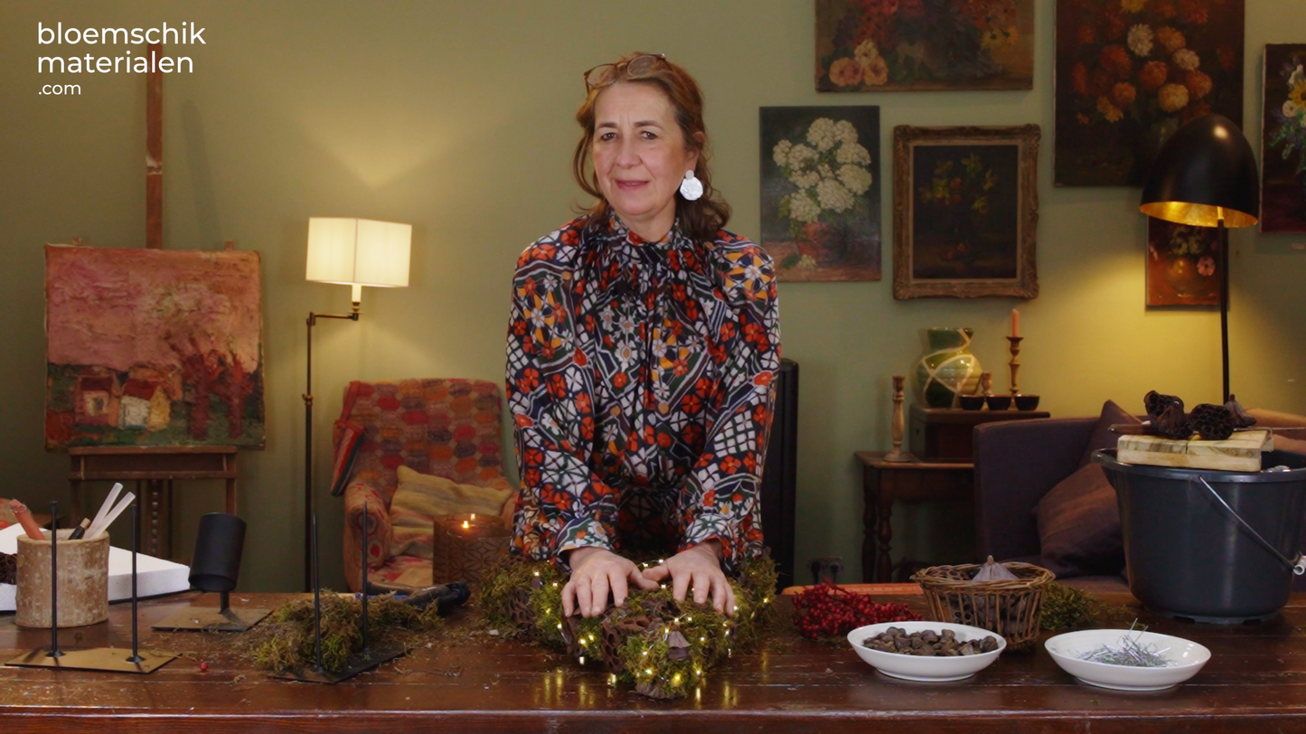 Kerstboom met eucalyptus & canella (Pakket)