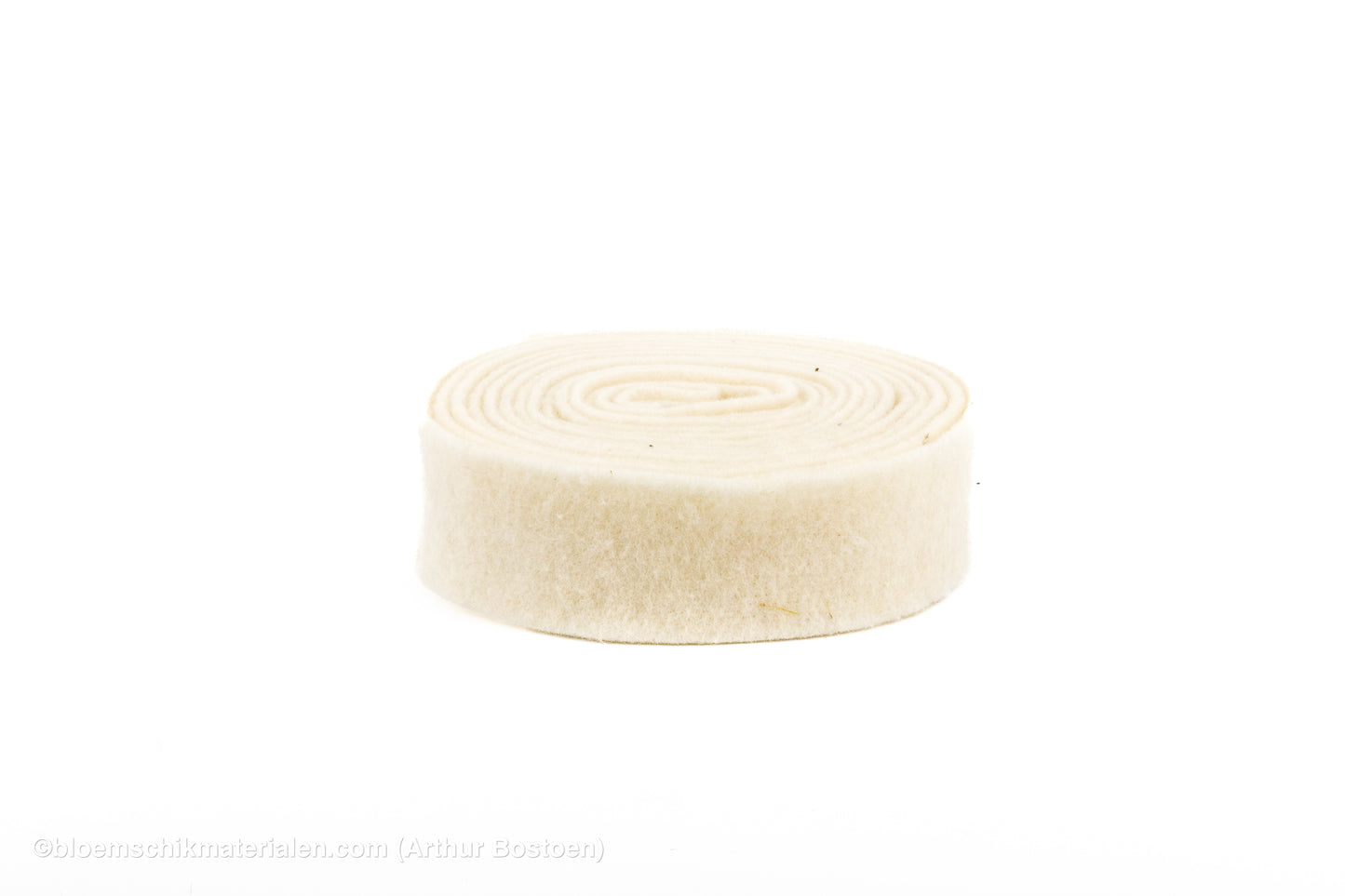WOL VILT 7.5CM +/-5M WIT