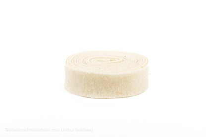 WOL VILT 7.5CM +/-5M WIT