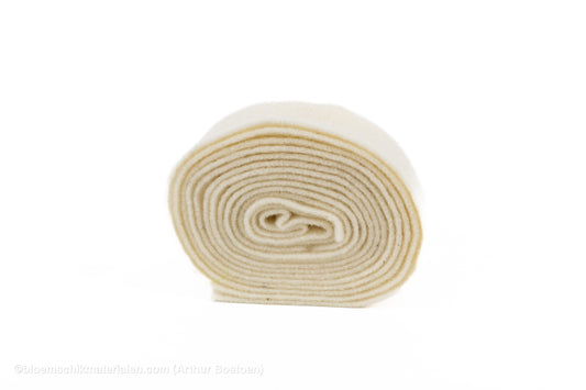 WOL VILT 15CM +/-5M WIT