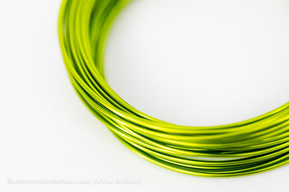 ALUMINIUMDRAAD APPELGROEN (2mm dikte, +/ - 12M lang) - bloemschikmaterialen.com