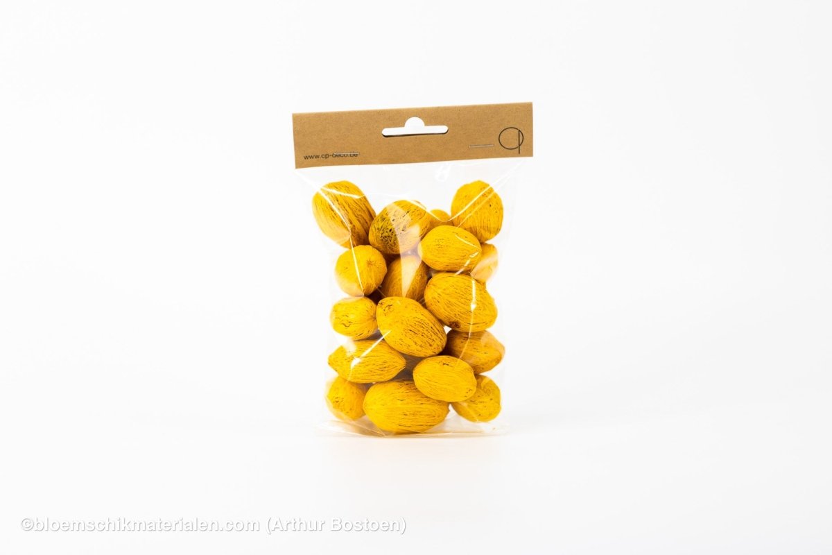 AMRA PODS GEEL (100 gr) - bloemschikmaterialen.com