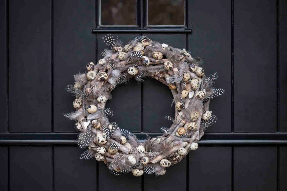 Berkenkrans voor Pasen (40cm Ø) - bloemschikmaterialen.com