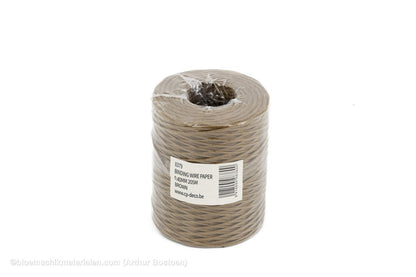 BINDWIRE 205M BROWN - bloemschikmaterialen.com