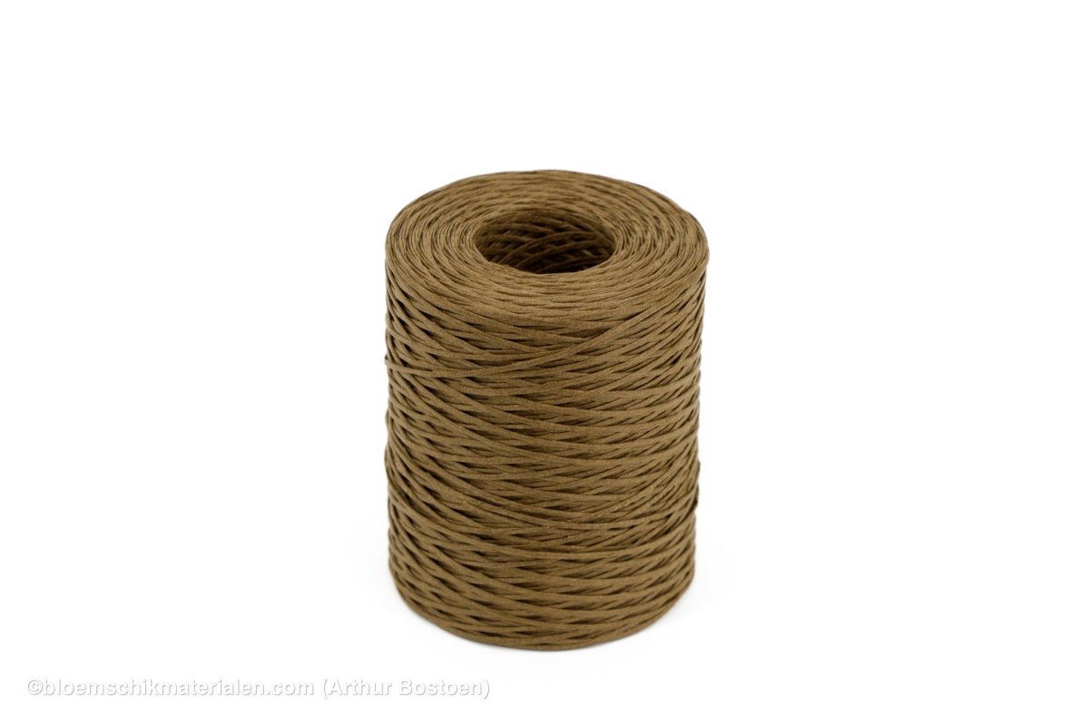 BINDWIRE 205M BROWN - bloemschikmaterialen.com