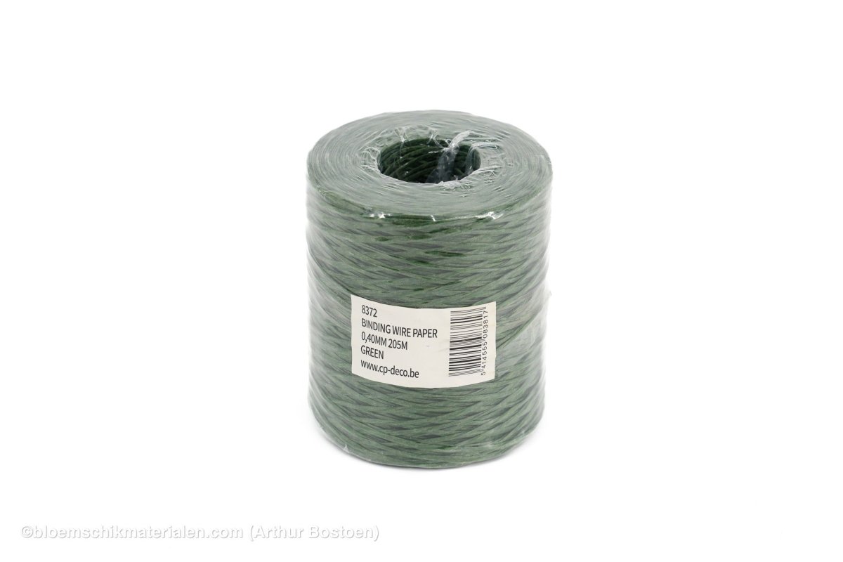 BINDWIRE 205M FROSTED GREEN - bloemschikmaterialen.com