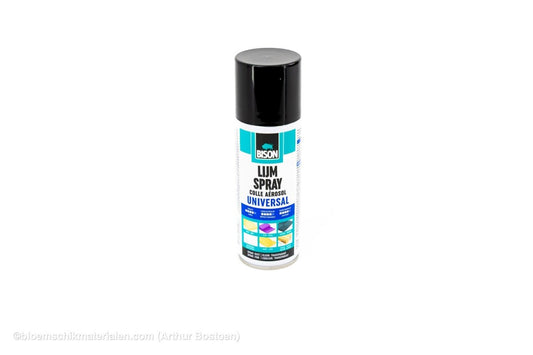 BISON LIJMSPRAY 200ML - bloemschikmaterialen.com