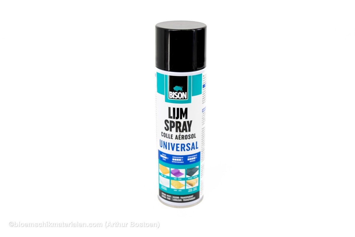 BISON LIJMSPRAY 500ML - bloemschikmaterialen.com