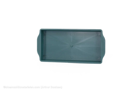 BLOK SCHAAL 26X12CM GROEN 1ST - bloemschikmaterialen.com