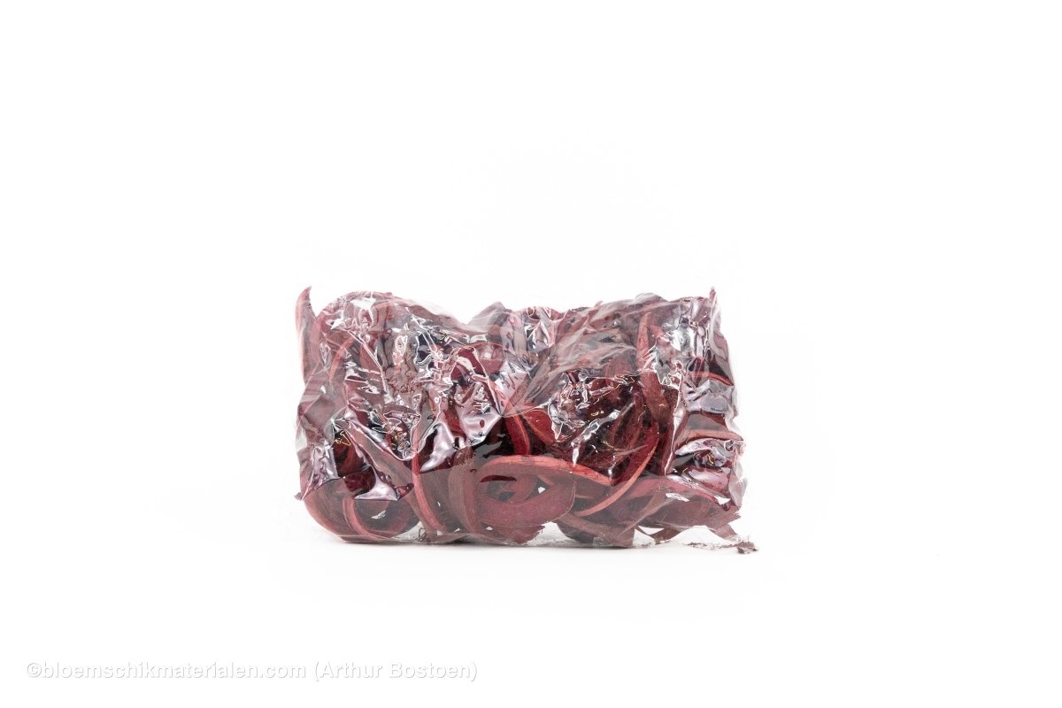 COCO CURL ROOD +/ - 500GR - bloemschikmaterialen.com